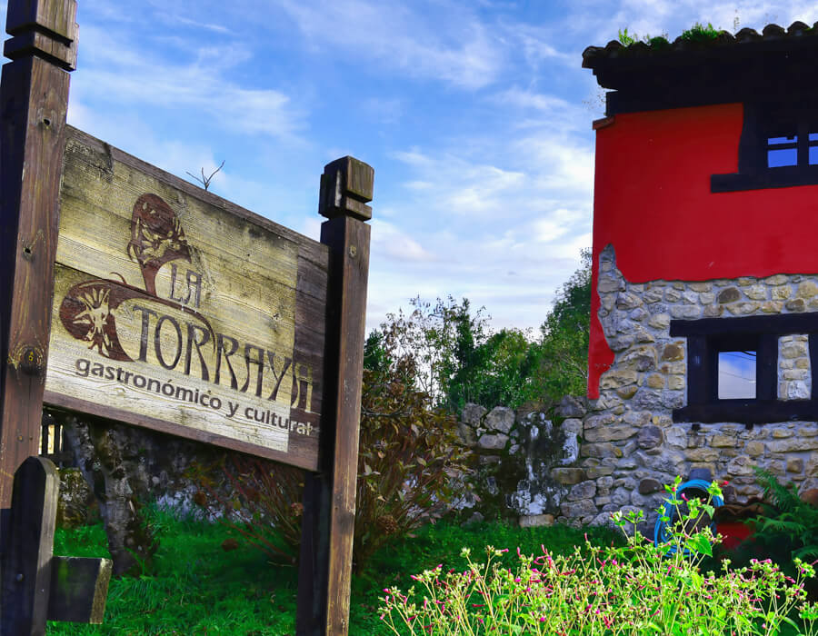 Cartel Casa Rural La Torraya