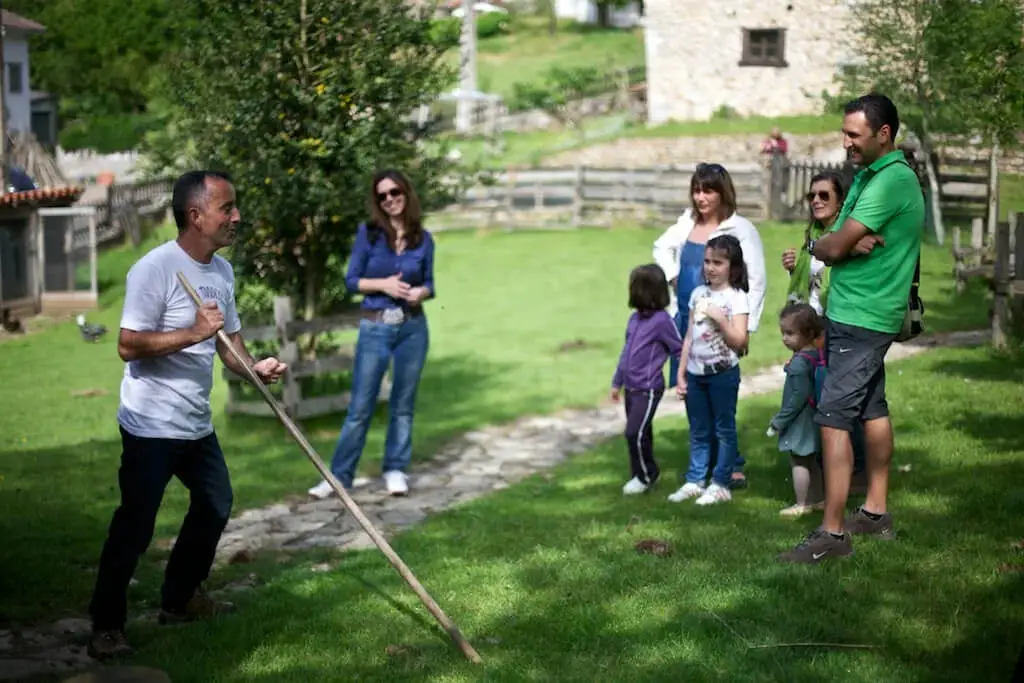 Pepín en su ruta para familias